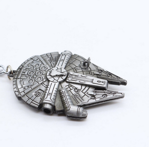 Star Wars Millennium Falcon Metal Keychain