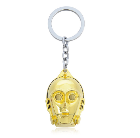 Darth Vader Mask Super Hero Keychain